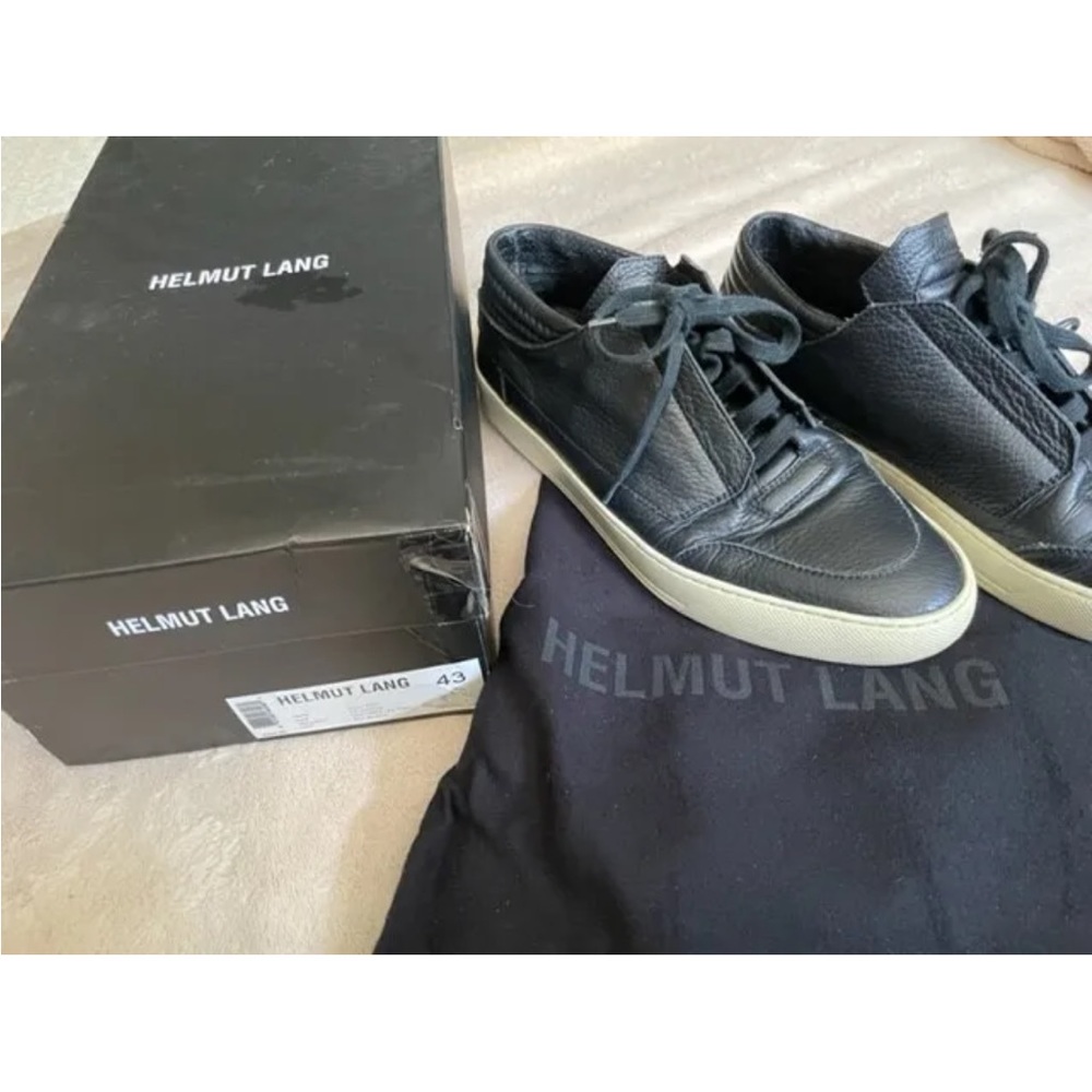 Helmut lang low top kicks sneakers size 43 10 great every day shoes